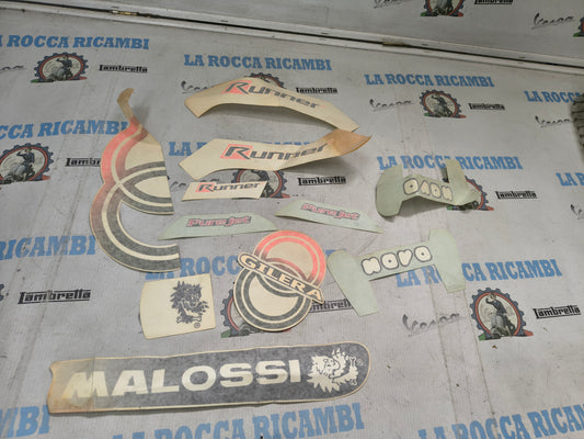Adesivi GILERA RUNNER MALOSSI Originali PIAGGIO 62083900A2