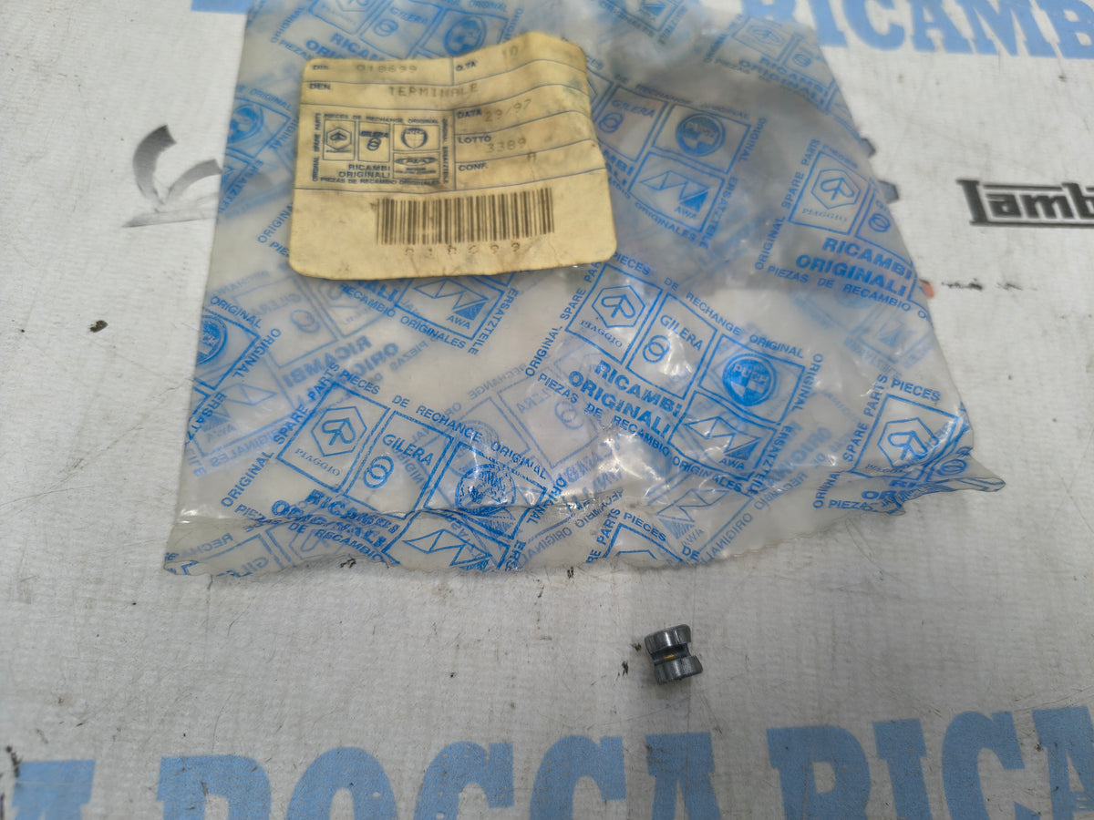 Terminale ferma cavo Vespa Px 125-150-200 originale piaggio 018699