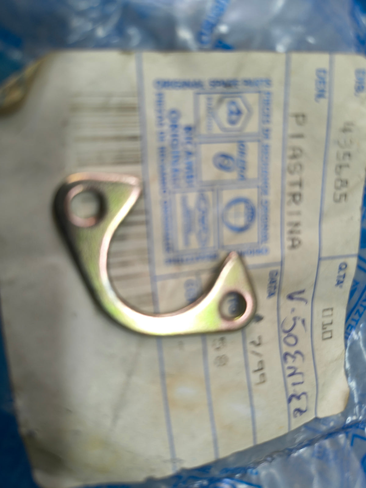 Piastra fissaggio starter carburatore (Piaggio Gilera) 435685