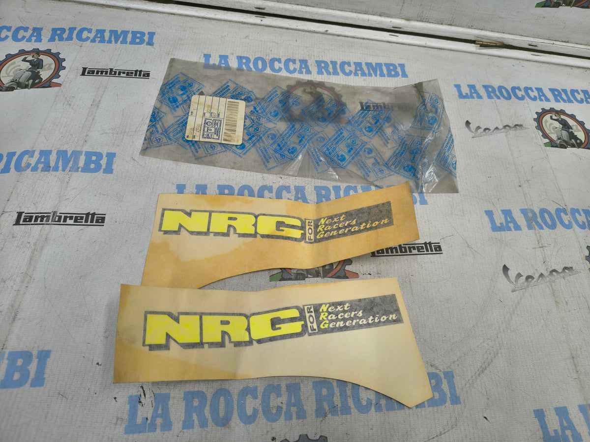 ADESIVI ROSSO NRG 50 1995 PIAGGIO 298345