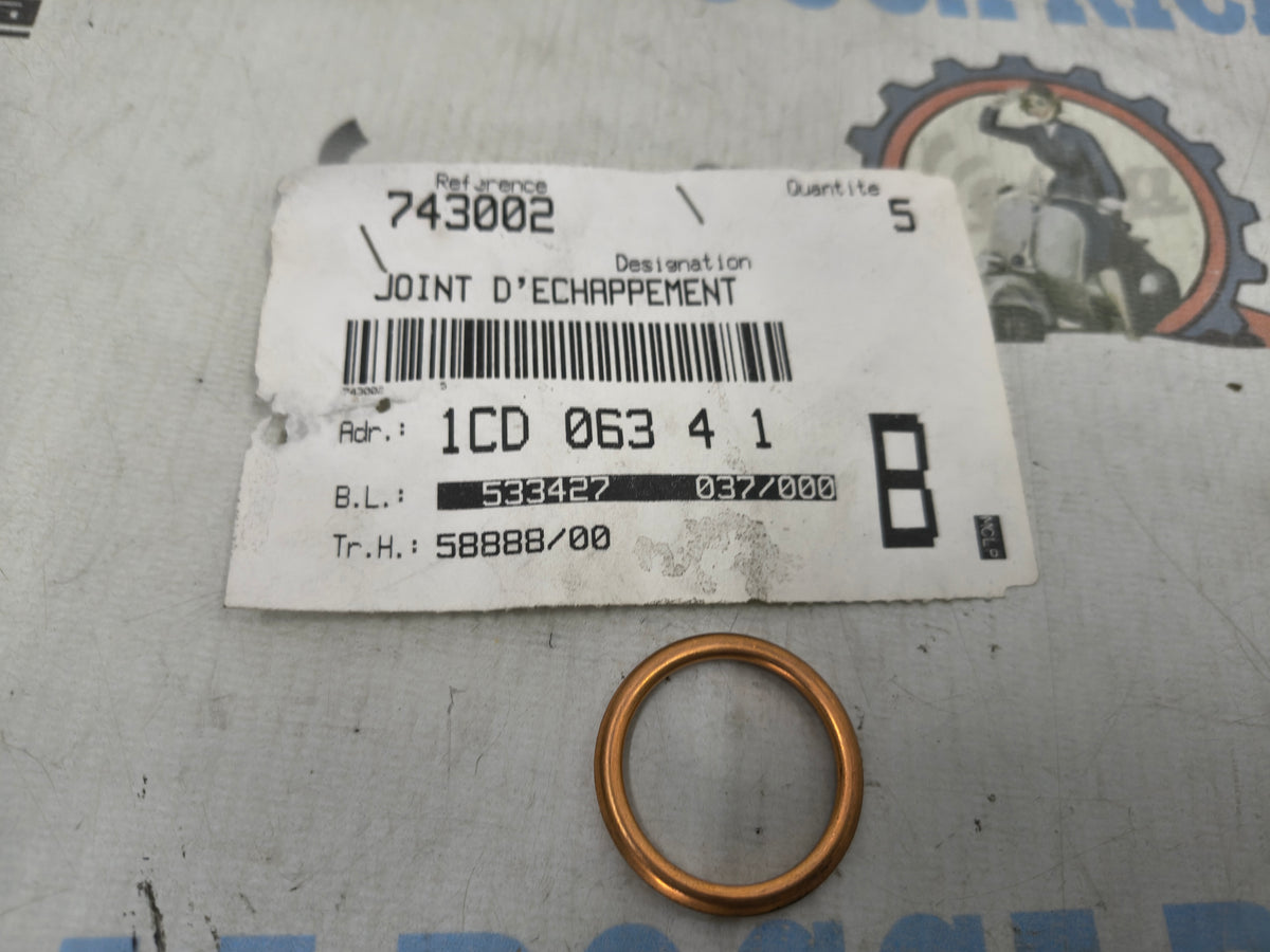 Anello Giunzione di scarico PEUGEOT 743002
