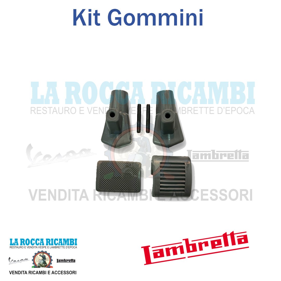 Kit Gommini Lambretta LI - TV - SX - Special 125 - 150 - 175 - 200 [Grigi]