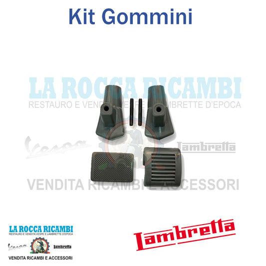 Kit Gommini Lambretta LI - TV - SX - Special 125 - 150 - 175 - 200 [Grigi]