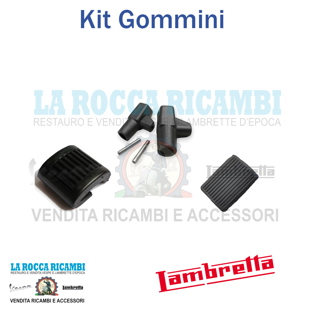 Kit Gommini Lambretta DL LI - TV - SX - Special 125 - 150 - 175 - 200 [Neri]