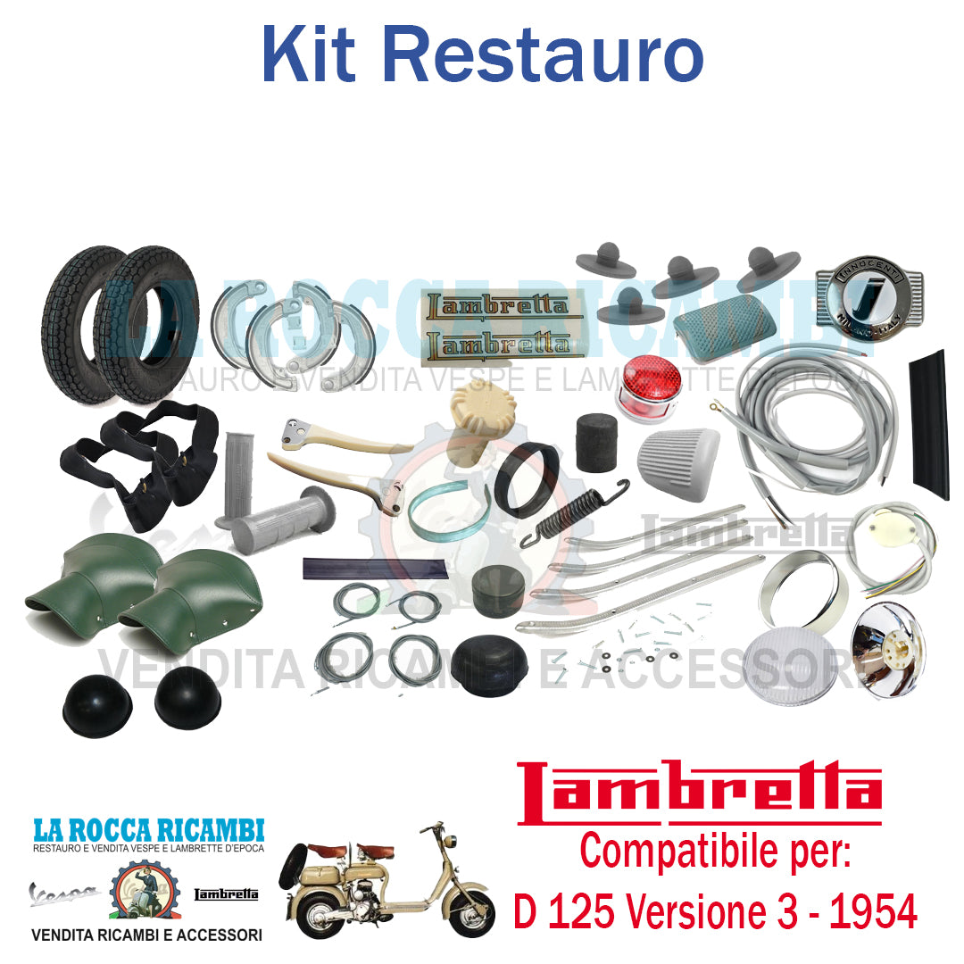 Kit Restauro Lambretta D 125 Versione 3 Dal 1954