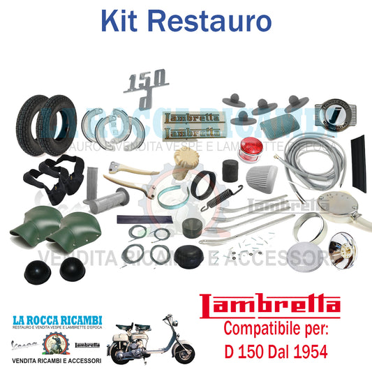 Kit Restauro Lambretta D 150 Dal 1954