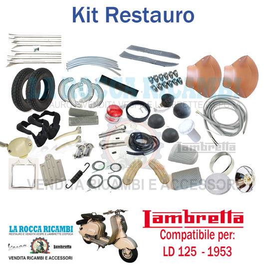Kit Restauro Lambretta LD 125 - 1953