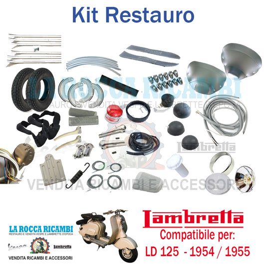 Kit Restauro Lambretta LD 125 - 1954 / 1955