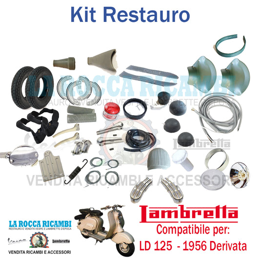 Kit Restauro Lambretta LD 125 - 1956 Derivata