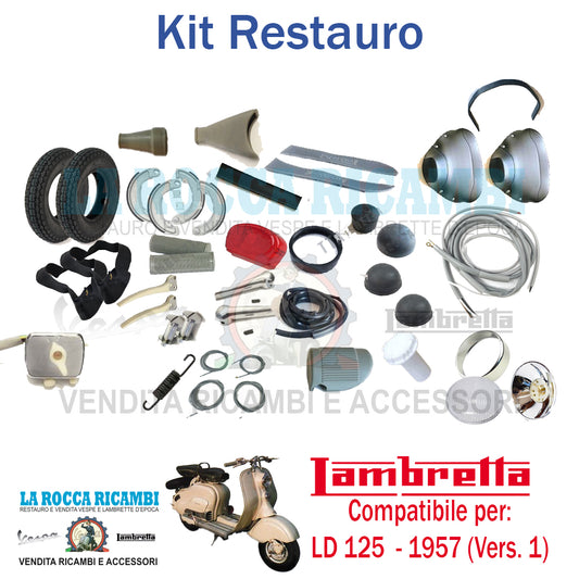 Kit Restauro Lambretta LD 125 - 1957 (Prima Versione)
