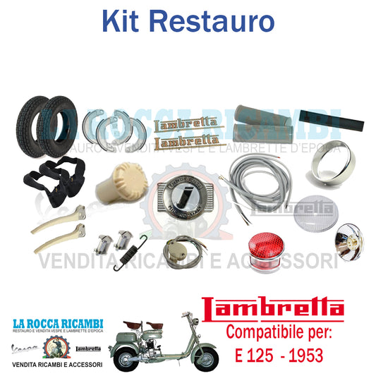 Kit Restauro Lambretta E 125 1953