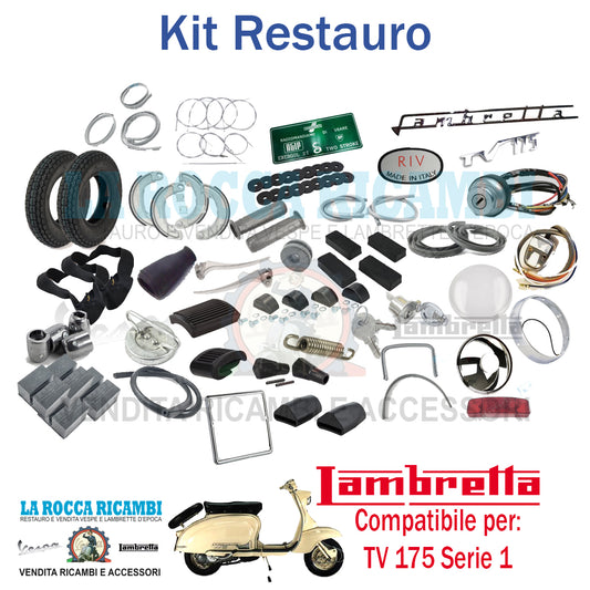Kit Restauro Lambretta TV 175 Serie 1 Dal 1957 Al 1958