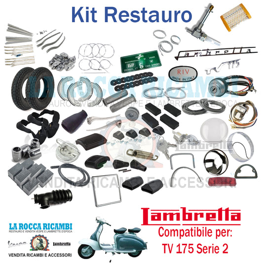 Kit Restauro Lambretta TV 175 Serie 2 Dal 1959 Al 1960