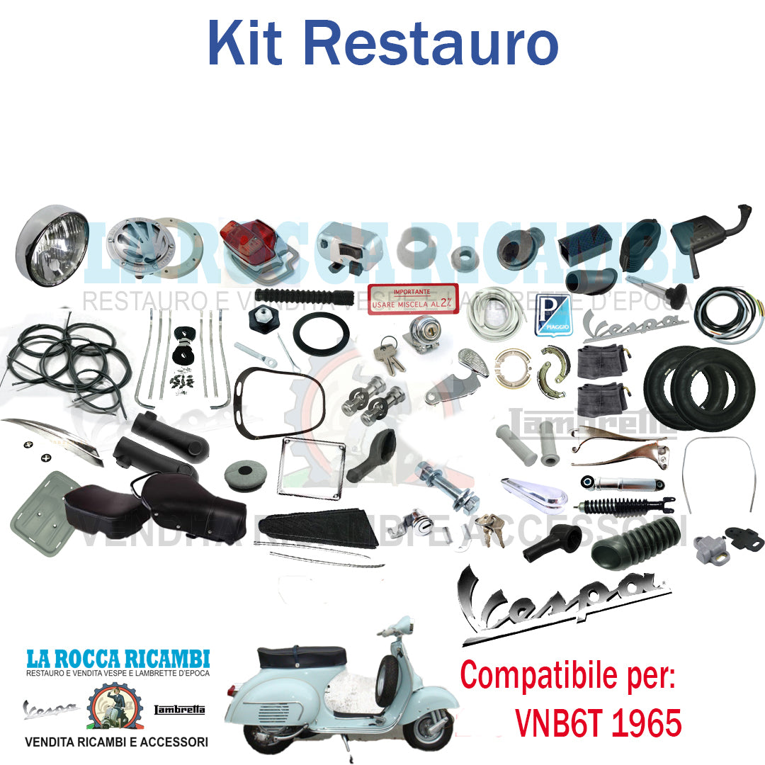 Kit Restauro Vespa VNB6T 1965 CON KIT SELLE Telaio Dal 1001 Al 035439