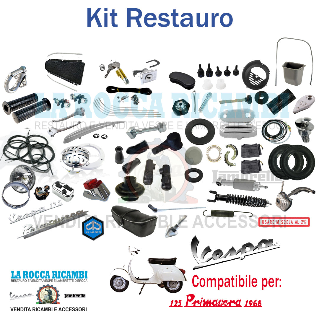 Kit Restauro Vespa 125 PRIMAVERA 1968 VMA2T Telaio Dal 02001 Al 0240329 (Prima Versione)