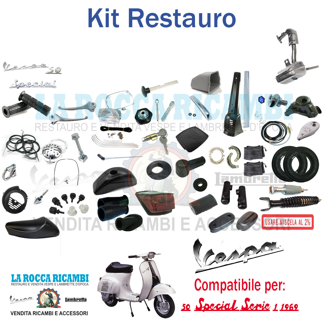 Kit Restauro Vespa 50 SPECIAL 1969 V5A2T Telaio Dal 1001 Al 96013