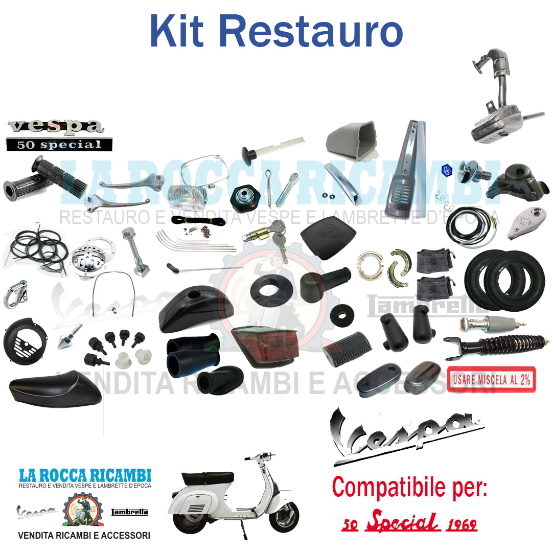 Kit Restauro Vespa 50 SPECIAL 1969 V5B1T Telaio Dal 1001 Al 95671