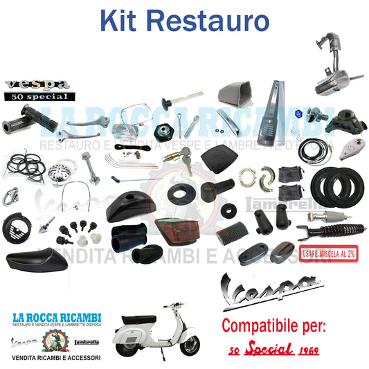 Kit Restauro Vespa 50 SPECIAL 1969 V5B1T Telaio Dal 1001 Al 95671
