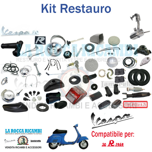 Kit Restauro Vespa 50 R 1969 V5A1T Telaio Dal 700001 Al 938761