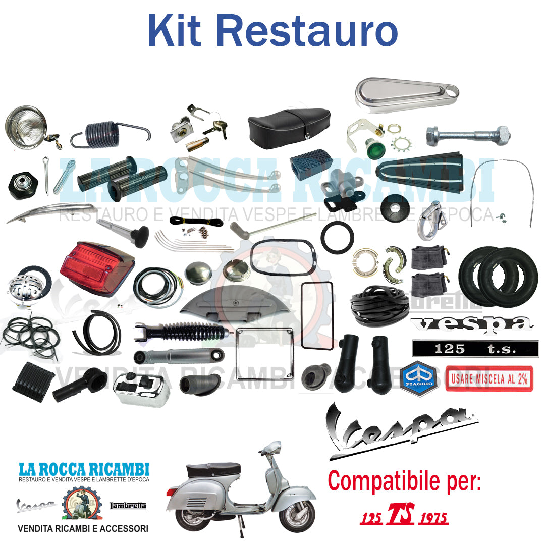 Kit Restauro Vespa 125 TS 1975 VNL3T Telaio Dal 1101 Al 29804
