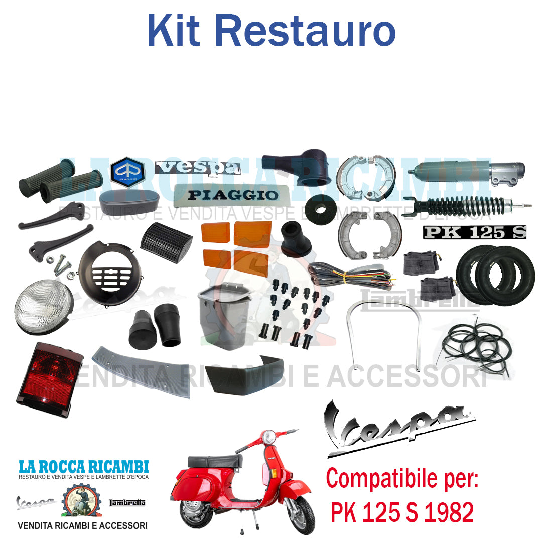 Kit Restauro Vespa PK 125 S 1982 VMX5T (Con Frecce)