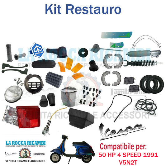 Kit Restauro Vespa 50 HP 4 SPEED 1991 V5N2T