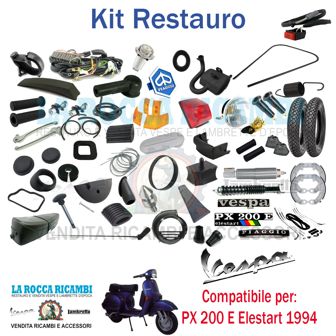 Kit Restauro Vespa PX 200 E Arcobaleno Elestart 1994