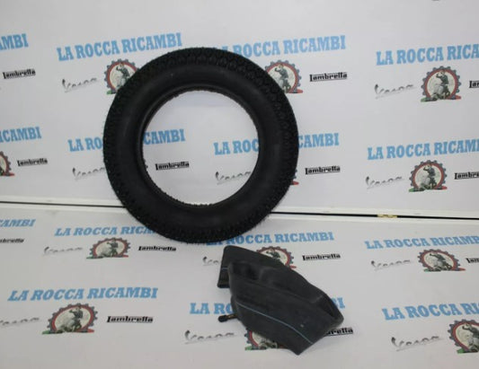 Kit Copertone + Camera Aria 2.75 X 9 Vespa 50 N / L / R - Lambretta J 50 (Serie 1)