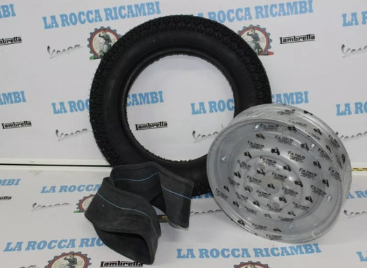 Kit Copertone + Cerchio Chiuso + Camera Aria 9 pollici Vespa 50 L / N