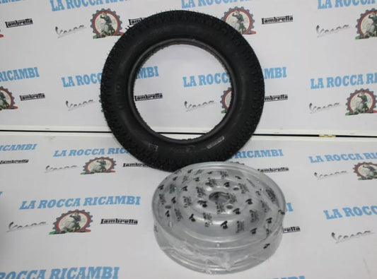 Kit Copertone 2.75 x 9 + Cerchio Chiuso 9 pollici Vespa 50 N / L
