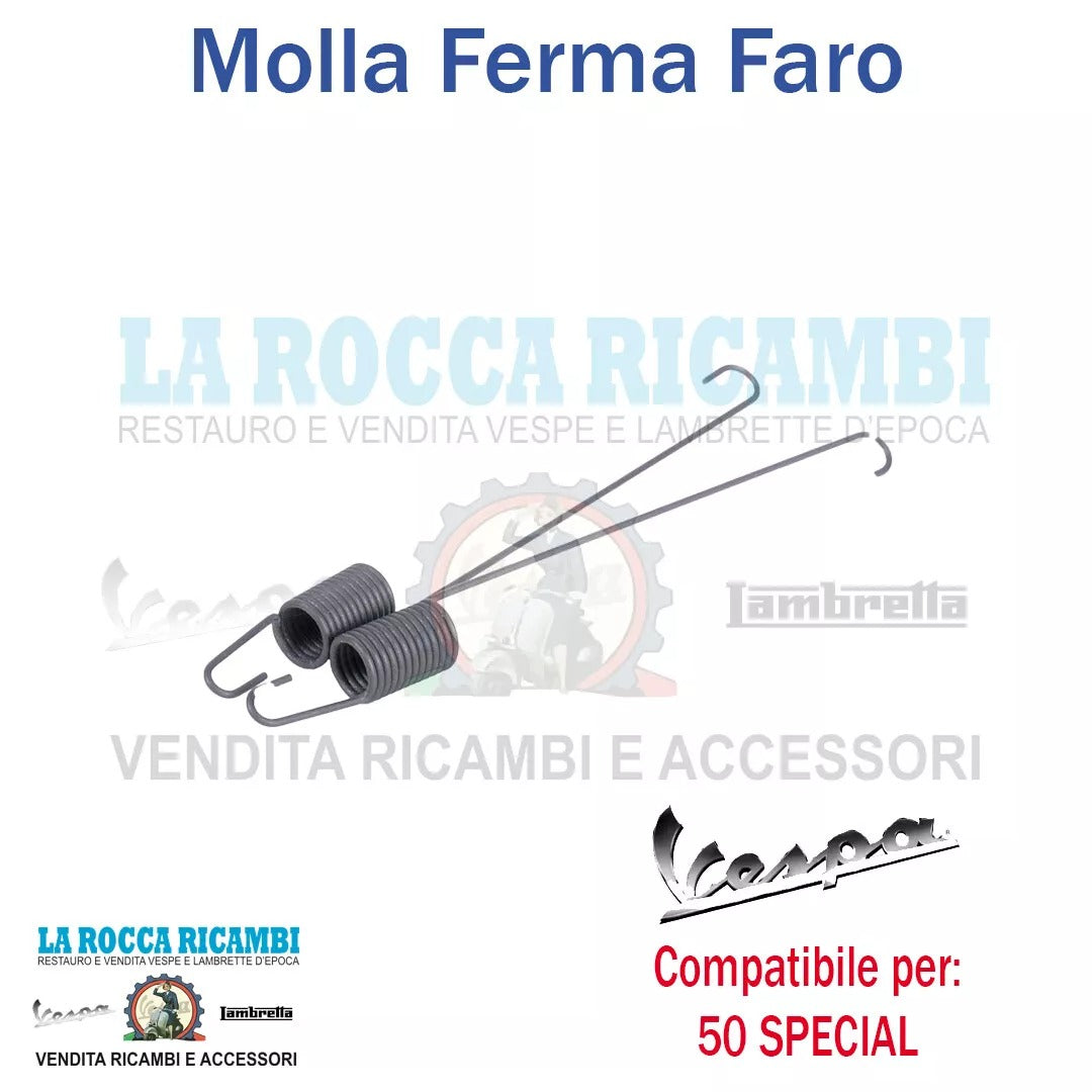 Molle supporto ferma faro fanale anteriore vespa 50 special
