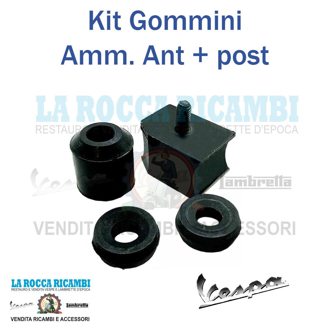 Kit Gommini Ammortizzatore Anteriore + Posteriore Vespa PX - ET3 - 50