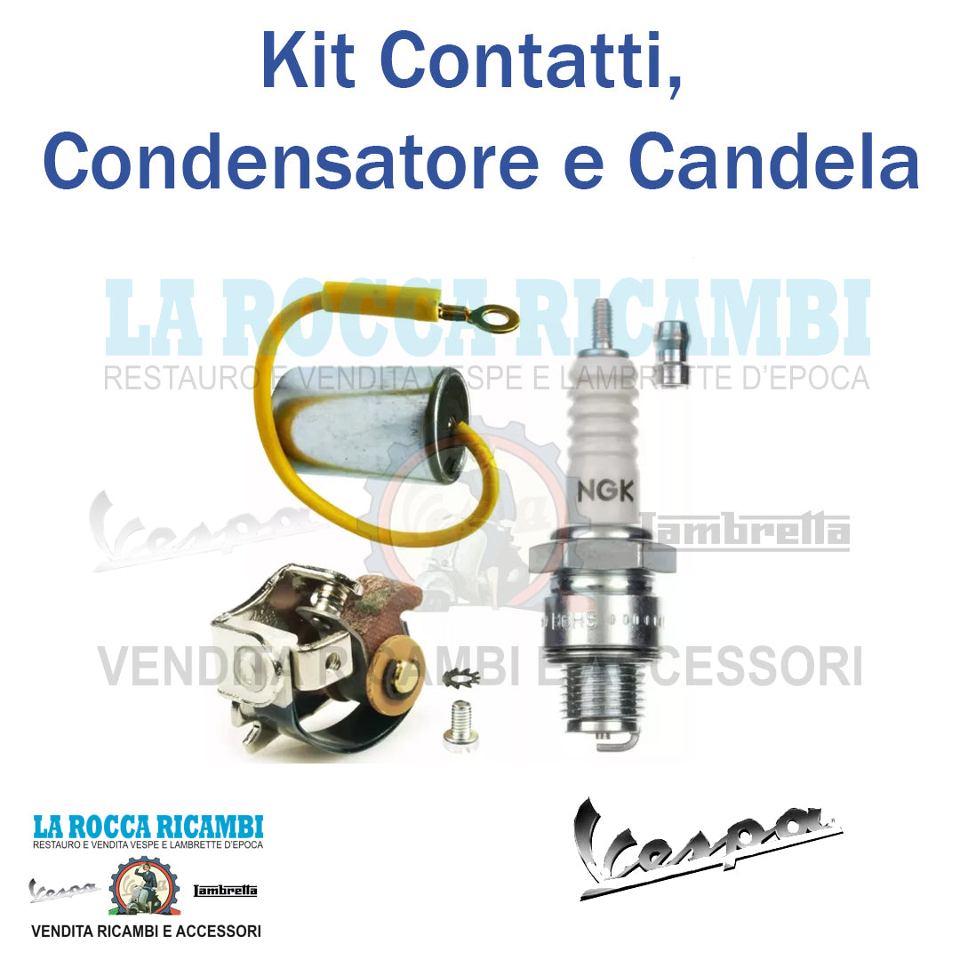 Kit Contatti, Condensatore e Candela

VESPA 50 SPECIAL N L R S