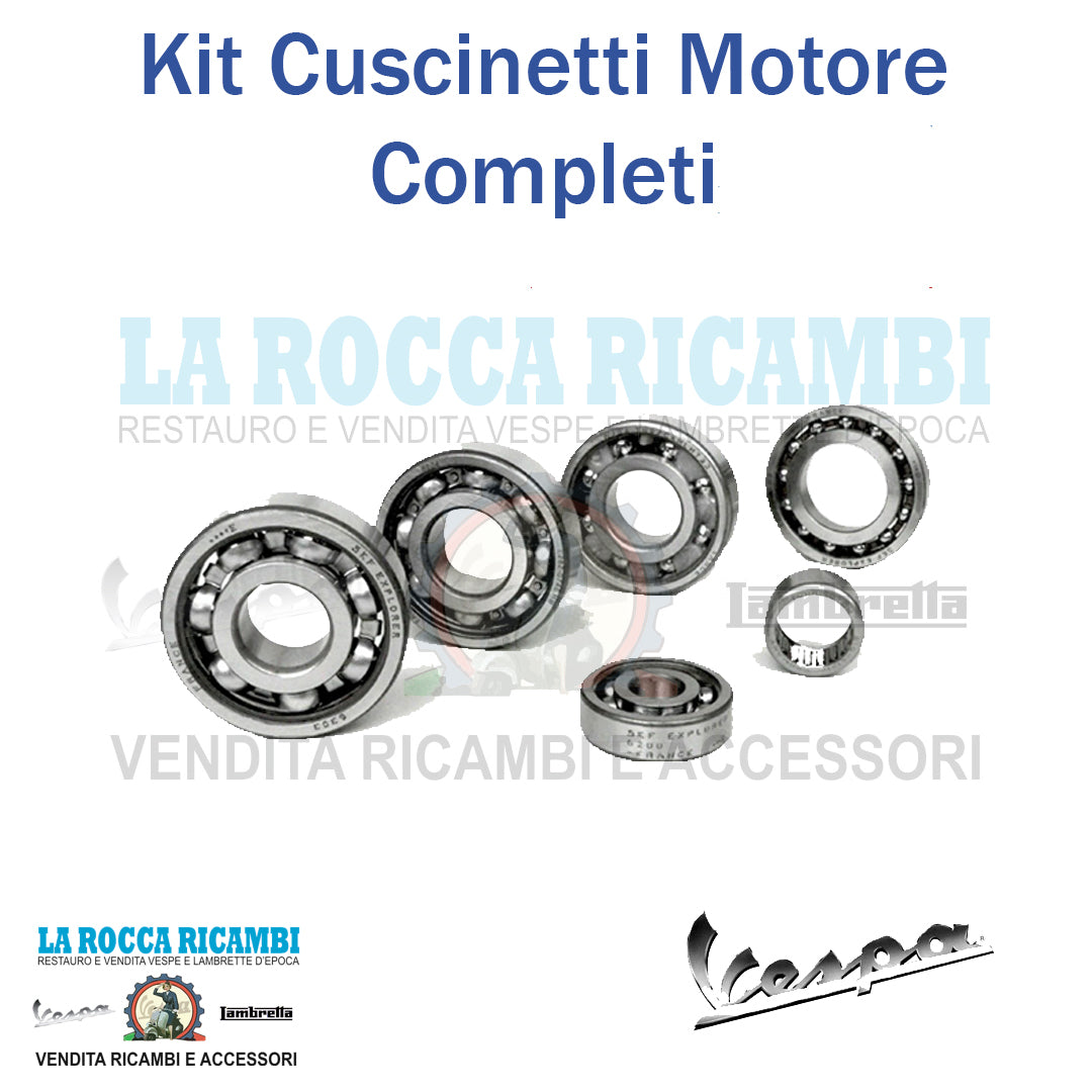 Kit Cuscinetti Completi Vespa 50 L / N / R - PK S / XL / N / HP / V