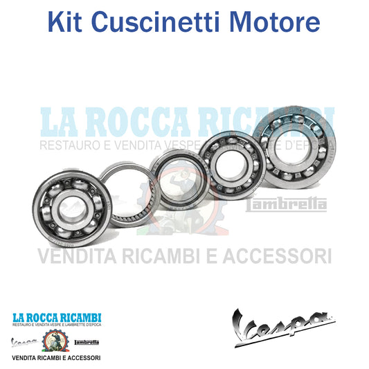 Kit Cuscinetti Completi Vespa PX 125 / 150 / 200 Dal 1977 Al 1979