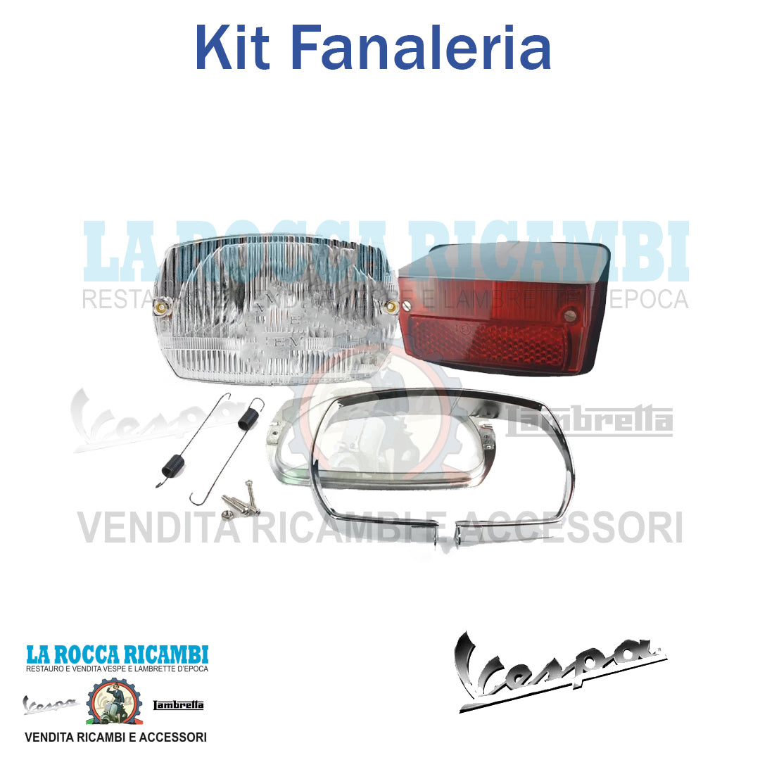 Kit Faro Anteriore + Fanalino Posteriore Vespa 50 SPECIAL Dal 1972