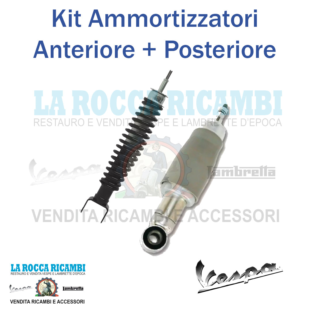 Kit Ammortizzatori Anteriore + Posteriore Vespa PK S 50 - PK XL 50