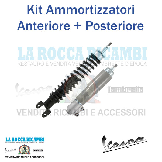Kit Ammortizzatori Anteriore + Posteriore Vespa PK S / XL  125 - PK 50/125 XL RUSH / N / HP / V