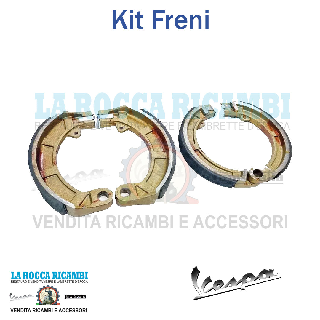Kit Ganasce Freno Completo Anteriore + Posteriore Per Vespa 50 Special