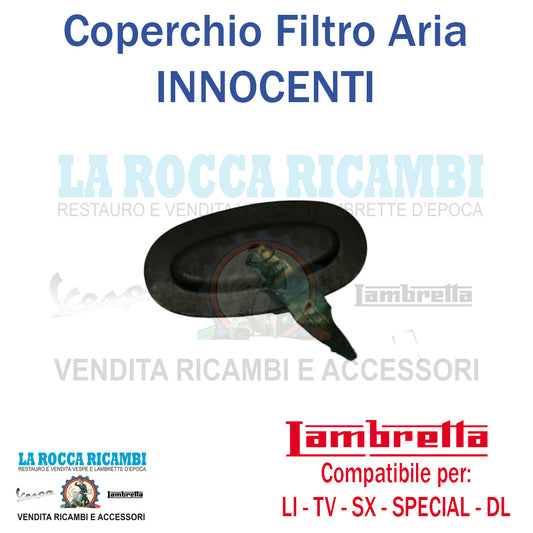 Coperchio fondello filtro aria Lambretta LI - TV - SX - SPECIAL - DL ORIGINALE
