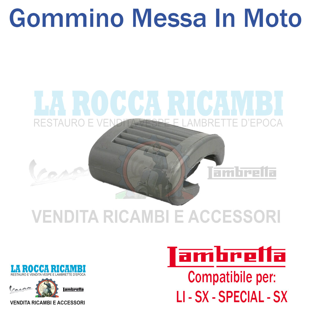 Gommino protezione pedale avviamento / messa in moto Lambretta LI / TV / SPECIAL / SX [GRIGIO]