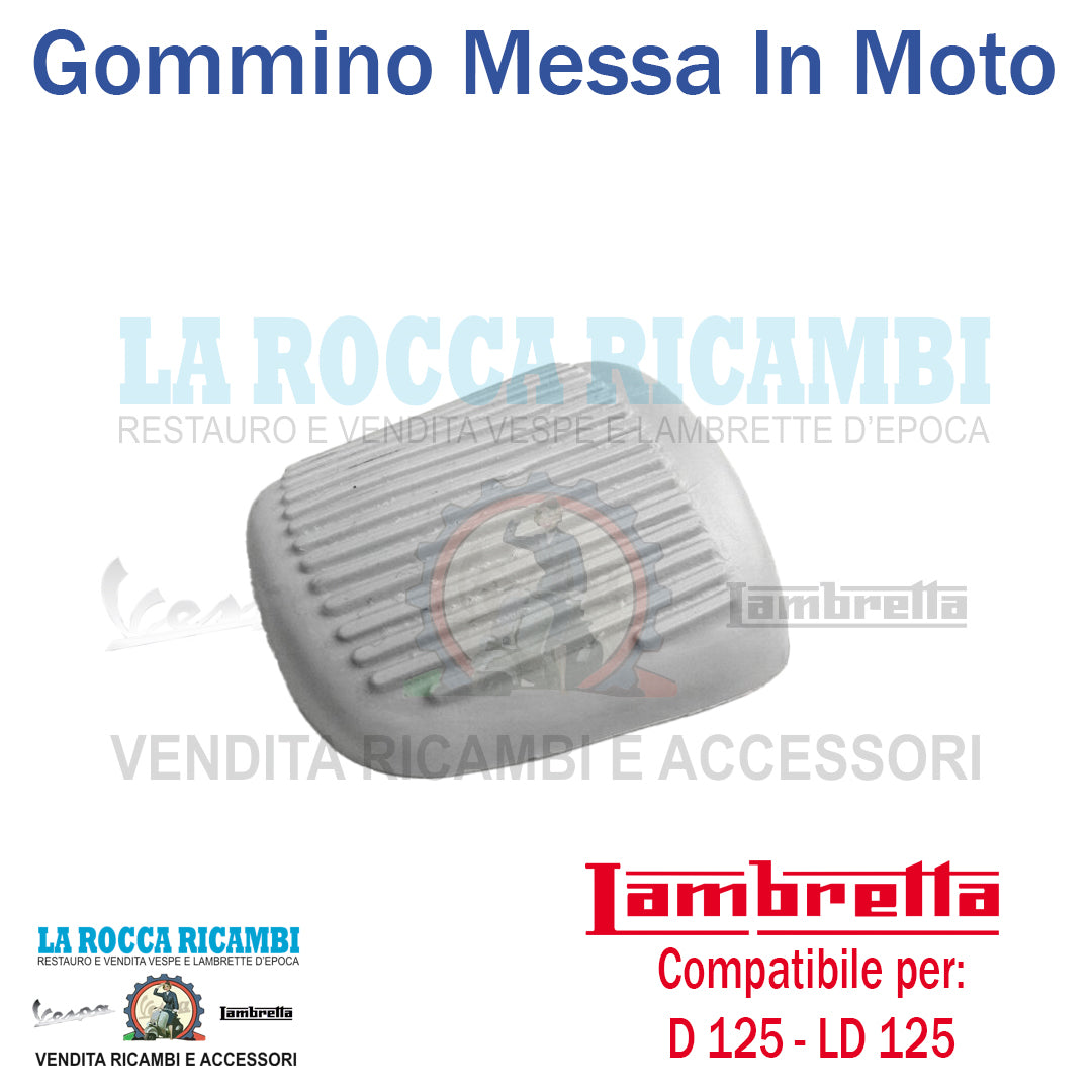 Gommino protezione pedale avviamento / messa in moto Lambretta D 125