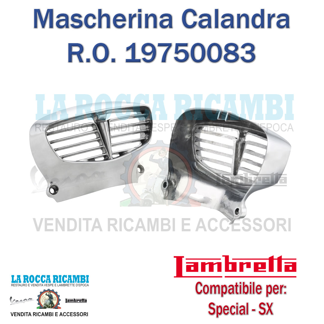 Mascherina / Griglia Clacson Lambretta Special 125/150 - SX 150/200 - TV 175 Dal 1963 Al 1968