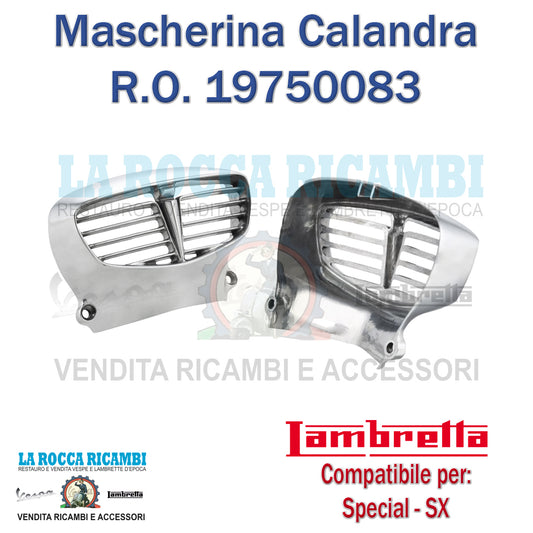 Mascherina / Griglia Clacson Lambretta Special 125/150 - SX 150/200 - TV 175 Dal 1963 Al 1968