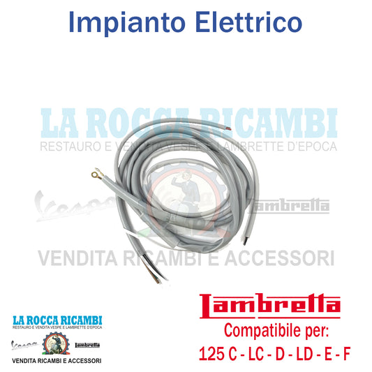 Impianto / Cablaggio Elettrico Lambretta 125 C - LC - D - LD - E - F