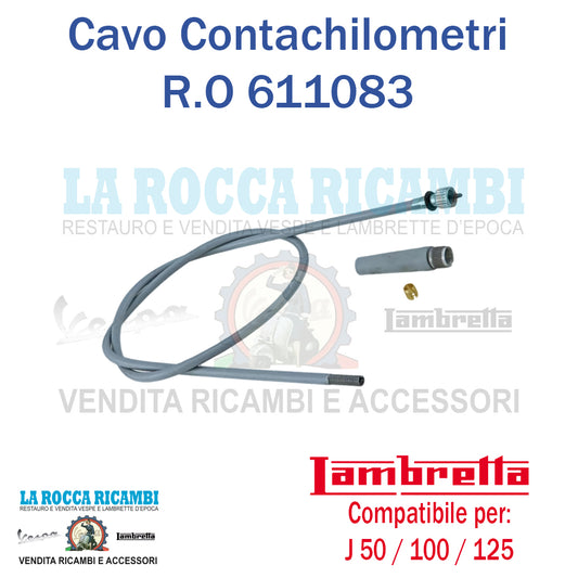 Cavo Trasmissione Contachilometri Lambretta J 50 /100 / 125
