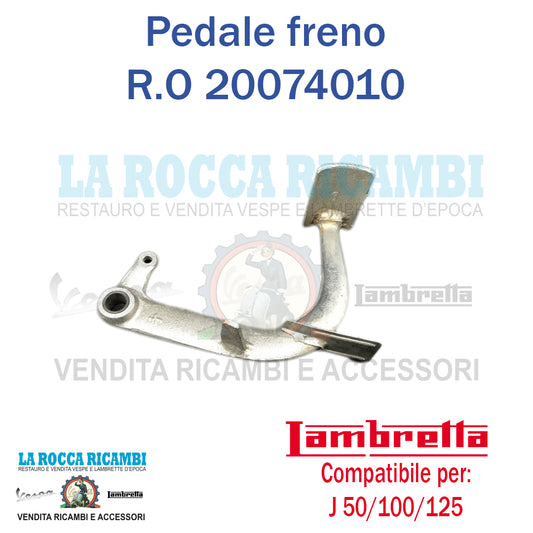 Pedale Freno Lambretta J 50/100/125