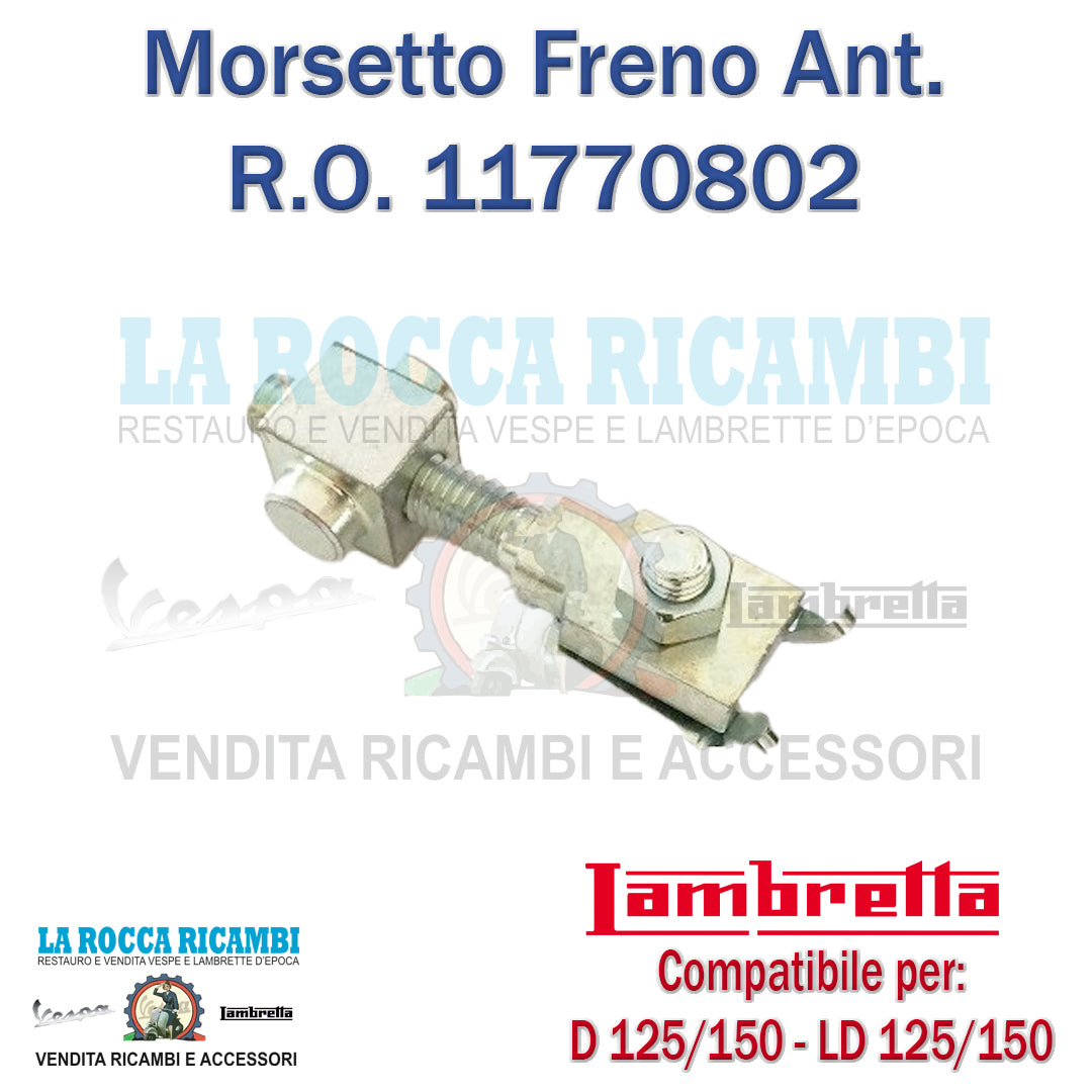 Morsetto Freno Anteriore Lambretta LD 125 / 150 Dal 1957
