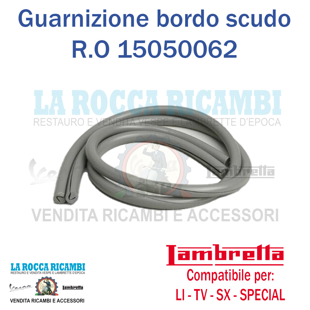 Guarnizione Bordo Scudo Lambretta LI  - TV - SPECIAL - SX