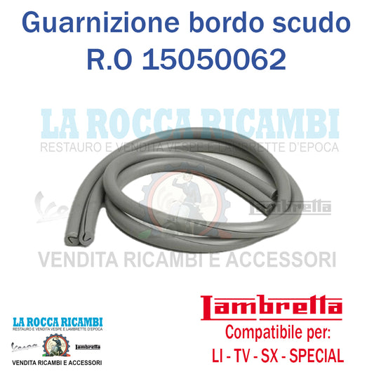 Guarnizione Bordo Scudo Lambretta LI  - TV - SPECIAL - SX